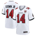 harde TB.Buccaneers #14 Chris Godwin Jr. Player White 50th Anniversary Game Stitched Jerseys