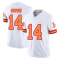 harde TB.Buccaneers #14 Chris Godwin Jr. Player White Limited '76 Vapor F.U.S.E. Home Game Stitched Jerseys
