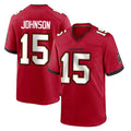 harde TB.Buccaneers #15 Tez Johnson Player Red Home Game Stitched Jerseys