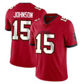 harde TB.Buccaneers #15 Tez Johnson Player Red Limited Vapor Home Game Stitched Jerseys