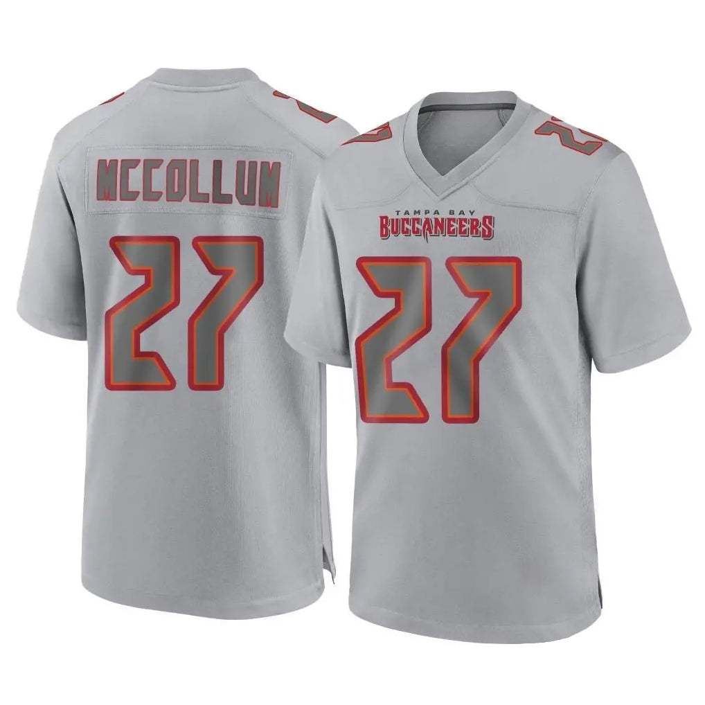 harde TB.Buccaneers #27 Zyon McCollum Player Gray Atmosphere Fashion Home Game Stitched Jerseys