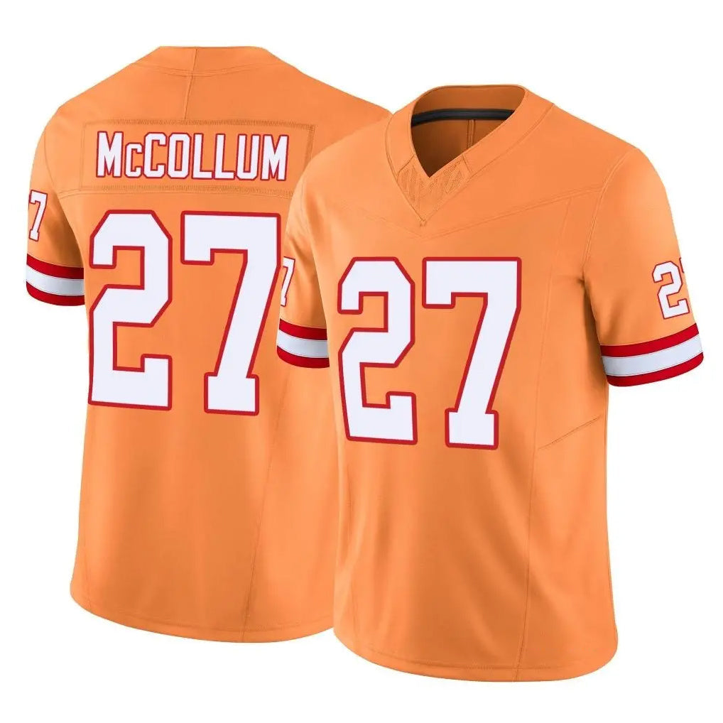 harde TB.Buccaneers #27 Zyon McCollum Player Orange Limited Vapor F.U.S.E. Home Game Stitched Jerseys