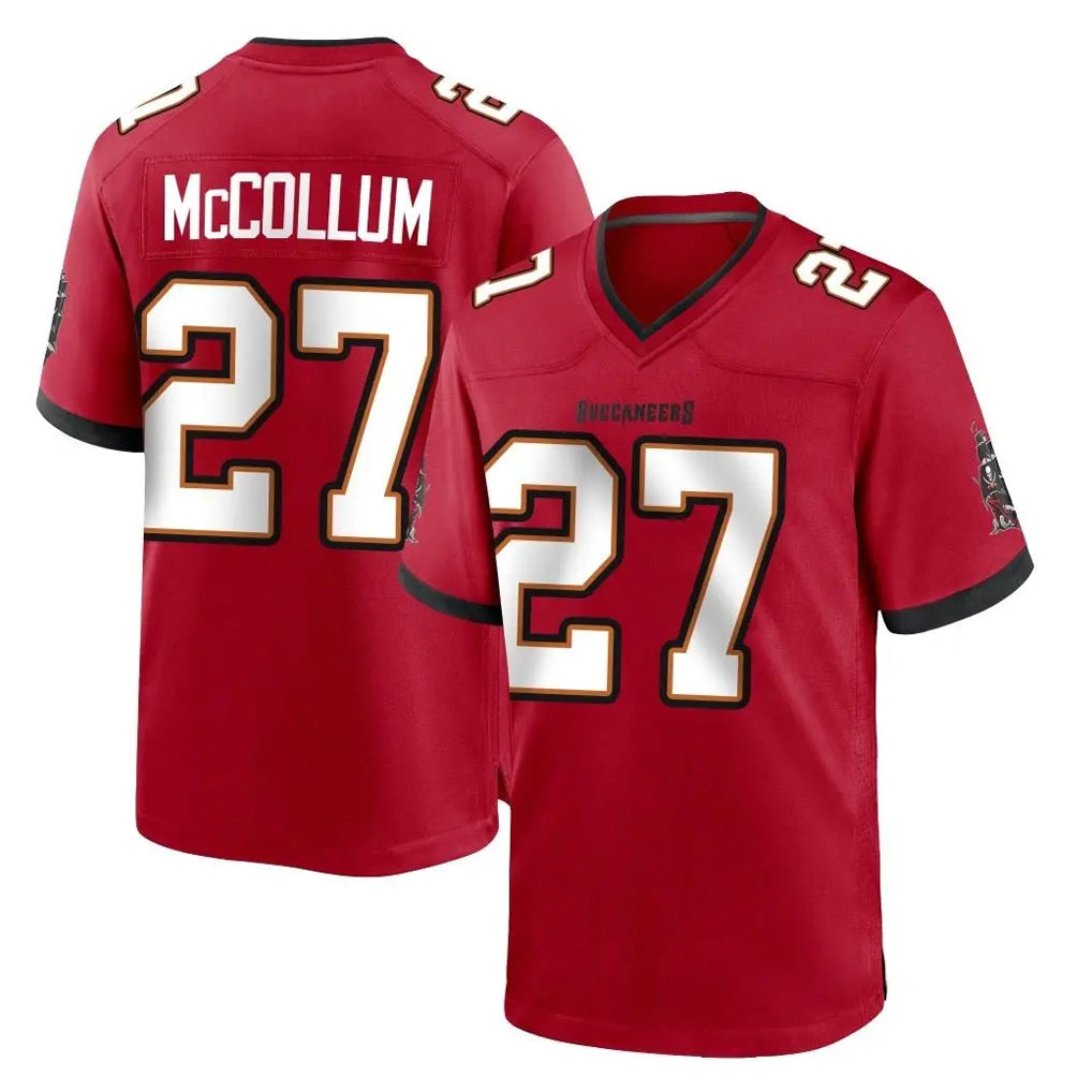 harde TB.Buccaneers #27 Zyon McCollum Player Red Home Game Stitched Jerseys