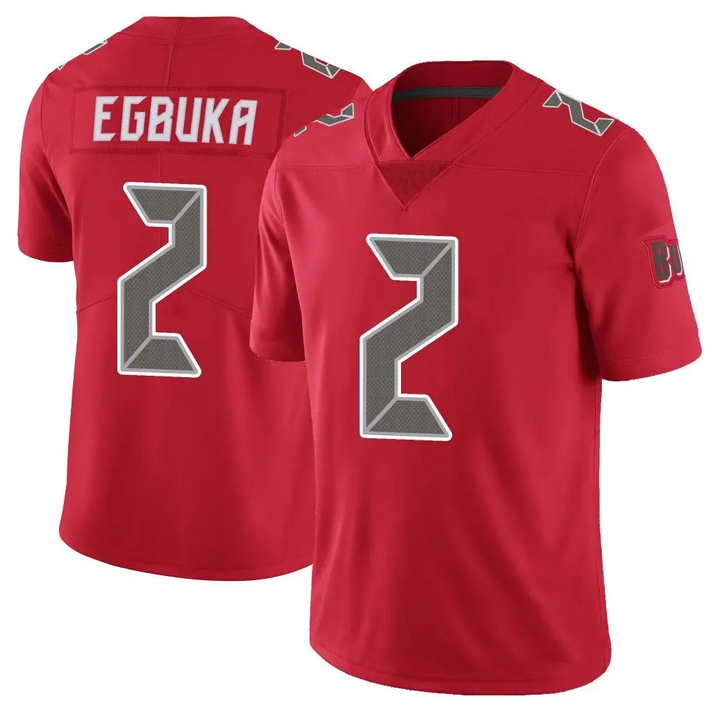 harde TB.Buccaneers #2 Emeka Egbuka Player Red Vapor Limited Stitched Jerseys