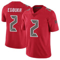harde TB.Buccaneers #2 Emeka Egbuka Player Red Vapor Limited Stitched Jerseys