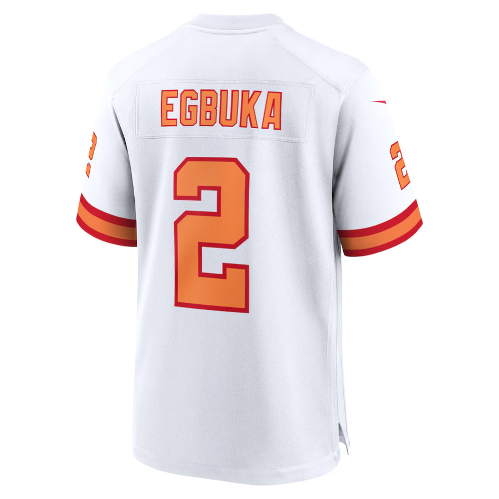 harde TB.Buccaneers #2 Emeka Egbuka Player White 50th Season Game Stitched Jerseys