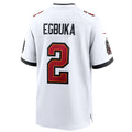 harde TB.Buccaneers #2 Emeka Egbuka Player White Home Game Stitched Jerseys