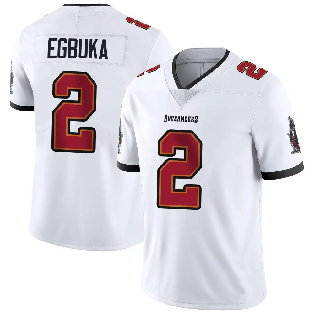 harde TB.Buccaneers #2 Emeka Egbuka Player White Vapor Limited Game Stitched Jerseys