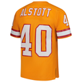 harde TB.Buccaneers #40 Mike Alstott Mitchell & Ness Orange Legacy Replica Stitched Puhic Jersey