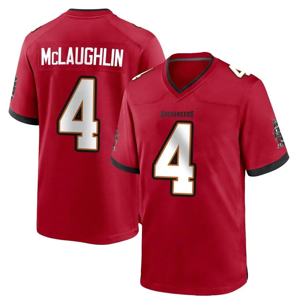 harde TB.Buccaneers #4 Chase McLaughlin Player Red Home Game Stitched Jerseys