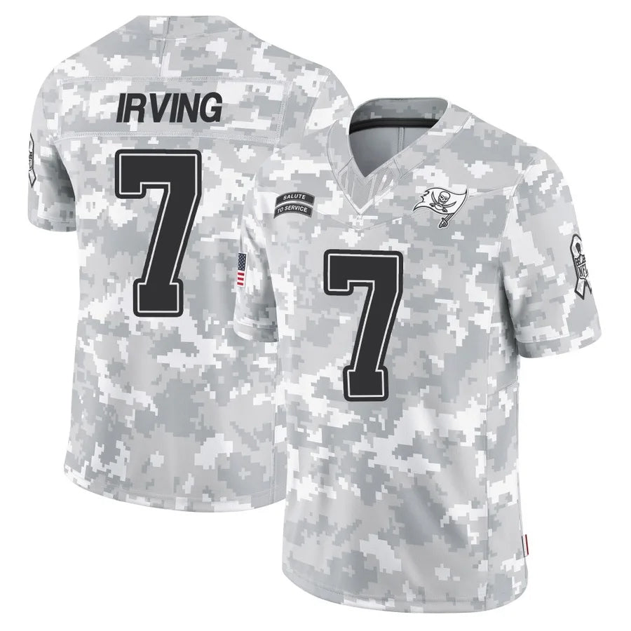 harde TB.Buccaneers #7 Bucky Irving Player Limited Arctic Camo Stitched Jerseys