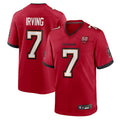 harde TB.Buccaneers #7 Bucky Irving Player Red 50th Anniversary Game Stitched Jerseys