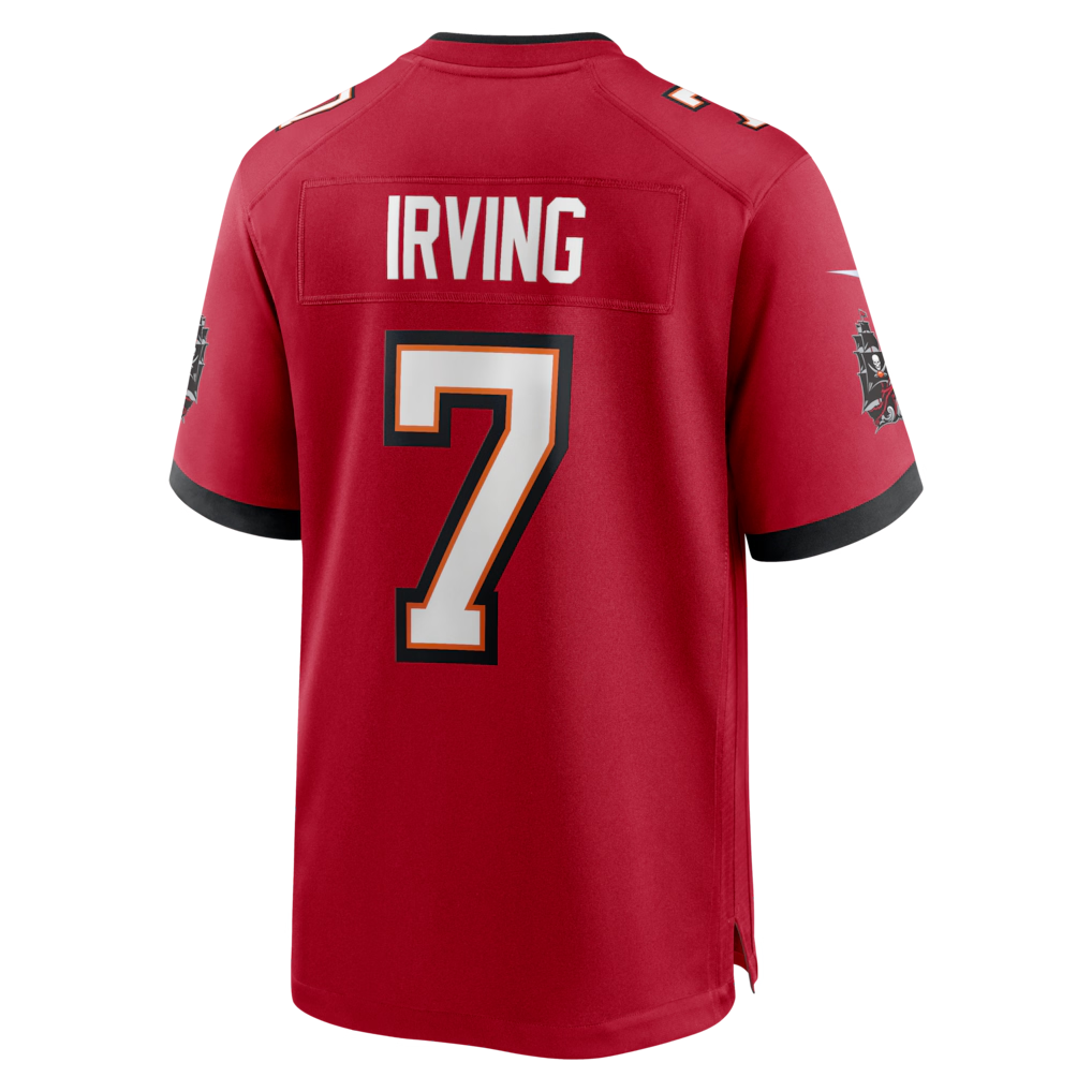 harde TB.Buccaneers #7 Bucky Irving Red Game Stitched Jerseys