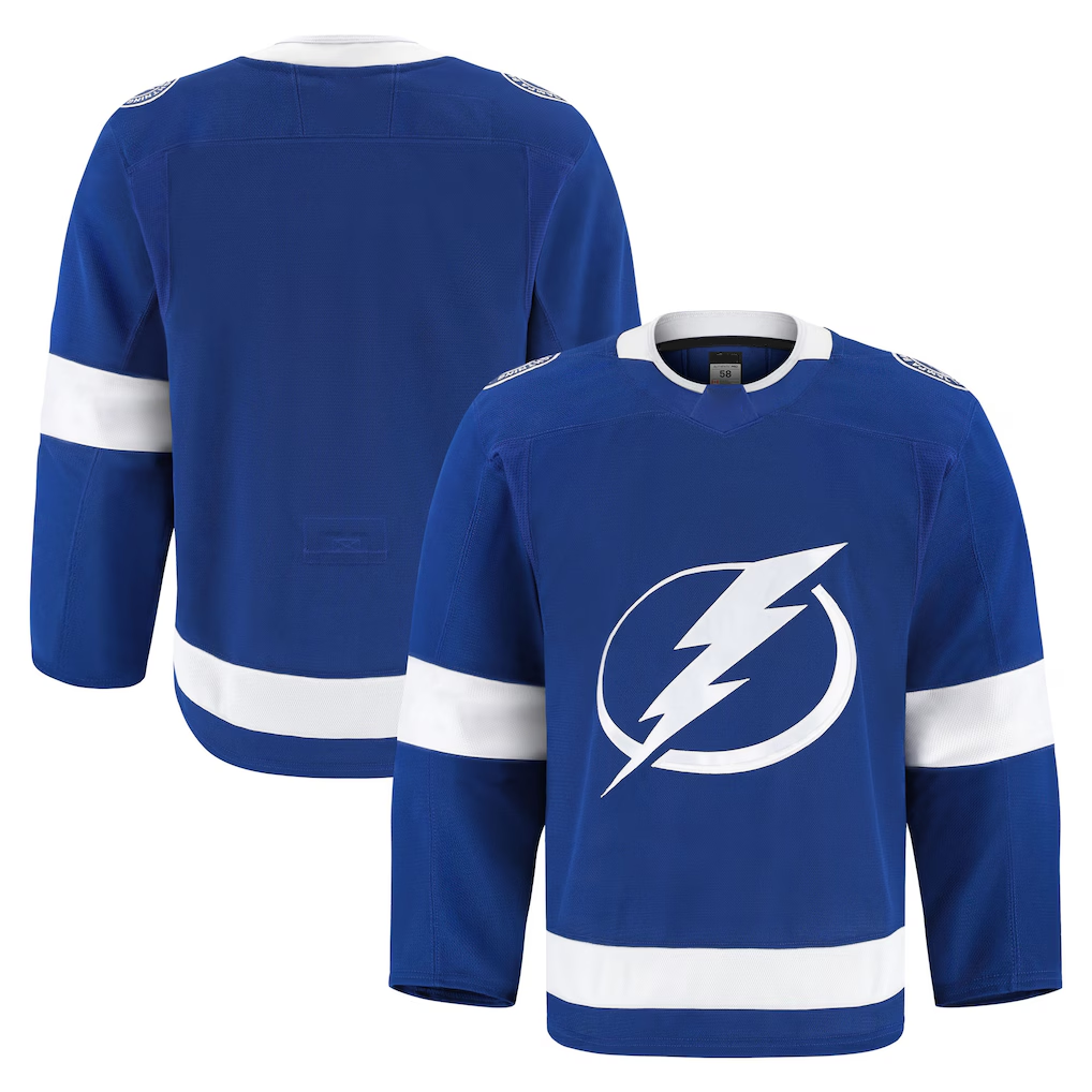 harde TB.Lightning Blue Home Authentic Pro Jerseys
