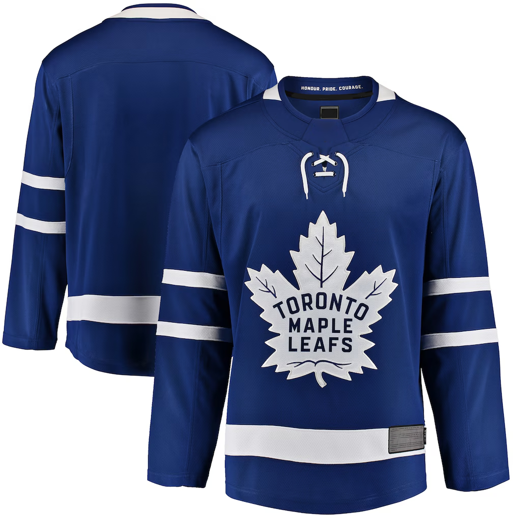 harde T.Maple Leafs Blue Breakaway Home Jerseys