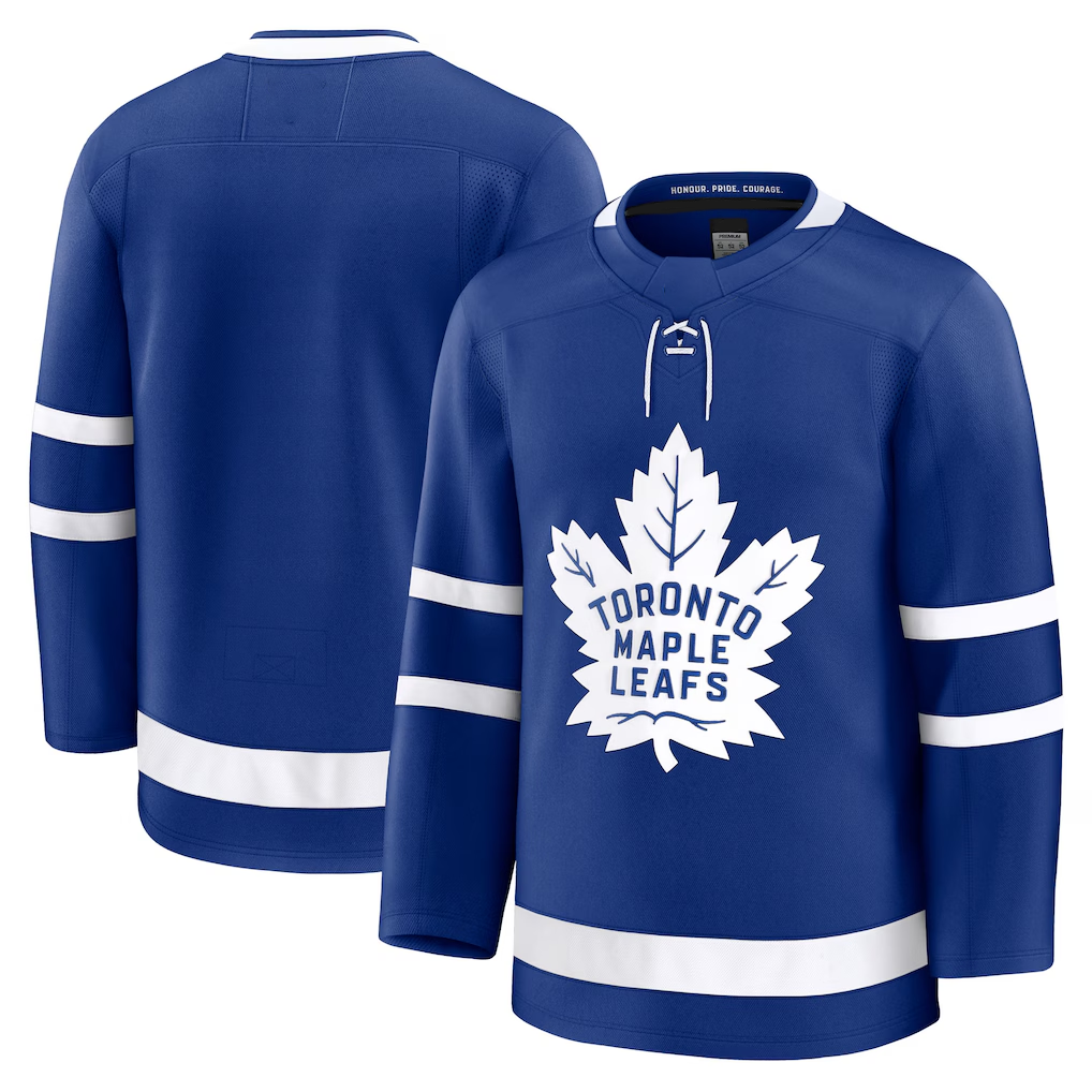 harde T.Maple Leafs Blue Home Premium Jerseys
