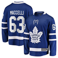 harde T.Maple Leafs #63 Matias Maccelli Blue Home Breakaway Jerseys