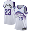 harde U.Jazz #23 Lauri Markkanen White Swingman Jerseys - Association Edition