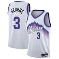 harde U.Jazz #3 Keyonte George White Swingman Jerseys - Association Edition