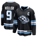 harde U.Mammoth #9 Clayton Keller Black Home Breakaway Jerseys