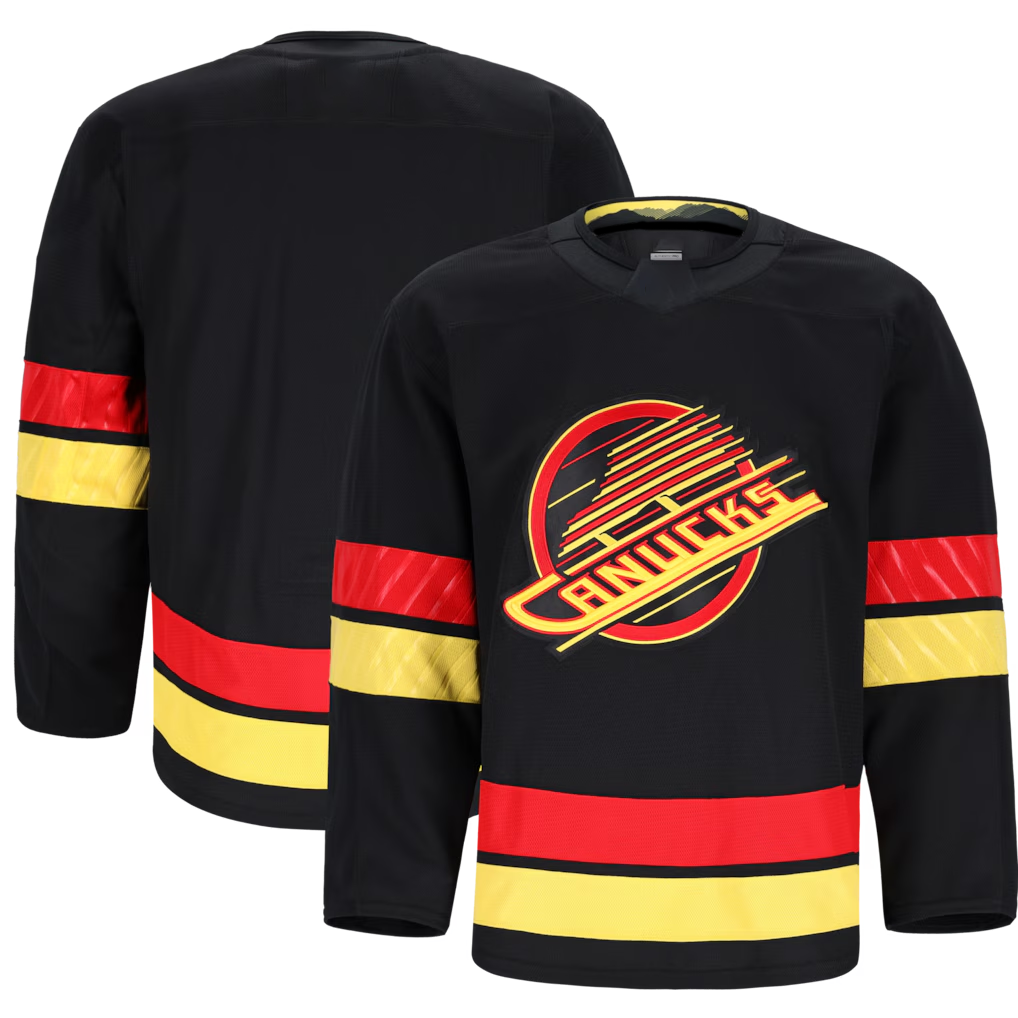 harde V.Canucks Black Alternate Authentic Pro Jerseys