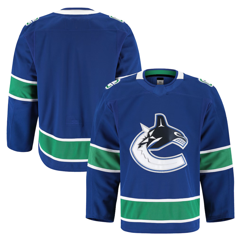 harde V.Canucks Blue Home Authentic Pro Jerseys