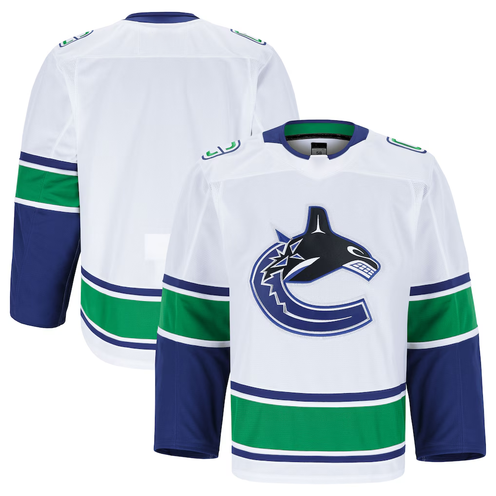 harde V.Canucks White Away Authentic Pro Jerseys