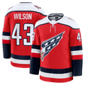 harde W.Capitals #43 Tom Wilson Red Alternate Premium Player Jerseys