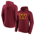harde W.Commanders Burgundy LOGO Pullover Hoodies Game Blank Player Stitched Jerseys