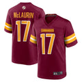 harde W.Commanders Home Game Jerseys - Burgundy - #17 Terry McLaurin Player Stitched Jerseys