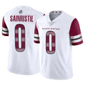 harde W.Commanders #0 Mike Sainristil Player White Limited Vapor Home Game Stitched Jerseys