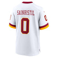 harde W.Commanders #0 Mike Sainristil White Game Stitched Jerseys