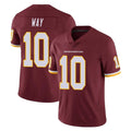 harde W.Commanders #10 Tress Way Player Burgundy Limited Team Color Vapor Untouchable Home Game Stitched Jerseys
