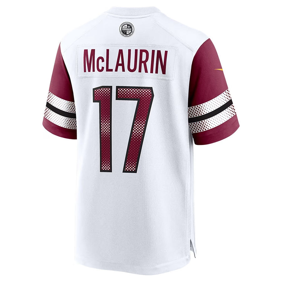 harde W.Commanders #17 Terry McLaurin Player WHITE Game Stitched Jerseys