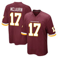 harde W.Commanders #17 Terry Mclaurin Player Burgundy Team Color Home Game Stitched Jerseys