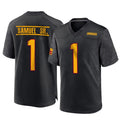 harde W.Commanders #1 Deebo Samuel Sr Player Black Home Game Football Jerseys