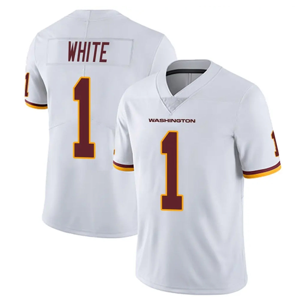harde W.Commanders #1 Rachaad White Player White Limited Vapor Untouchable Home Game Stitched Jerseys