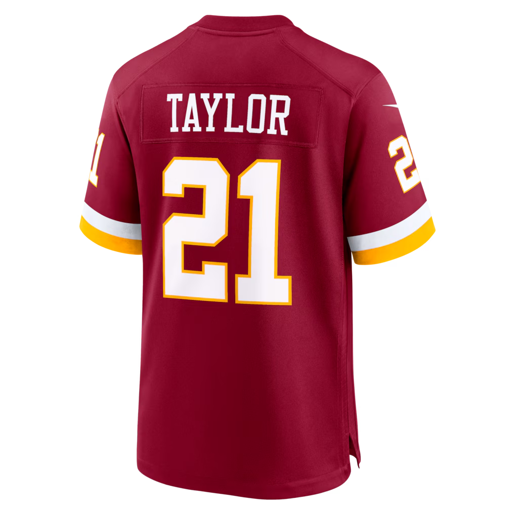 harde W.Commanders #21 Sean Taylor Burgundy Retired Player Game Stitched Jerseys