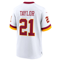 harde W.Commanders #21 Sean Taylor White Game Super Bowl Era Stitched Jerseys