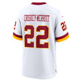 harde W.Commanders #22 Jacory Croskey-Merritt Player White Home Game Stitched Jerseys