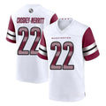 harde W.Commanders #22 Jacory Croskey-Merritt Player White Limited Home Game Stitched Jerseys