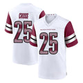 harde W.Commanders #25 Nick Cross Player White Game Home Stitched Jerseys
