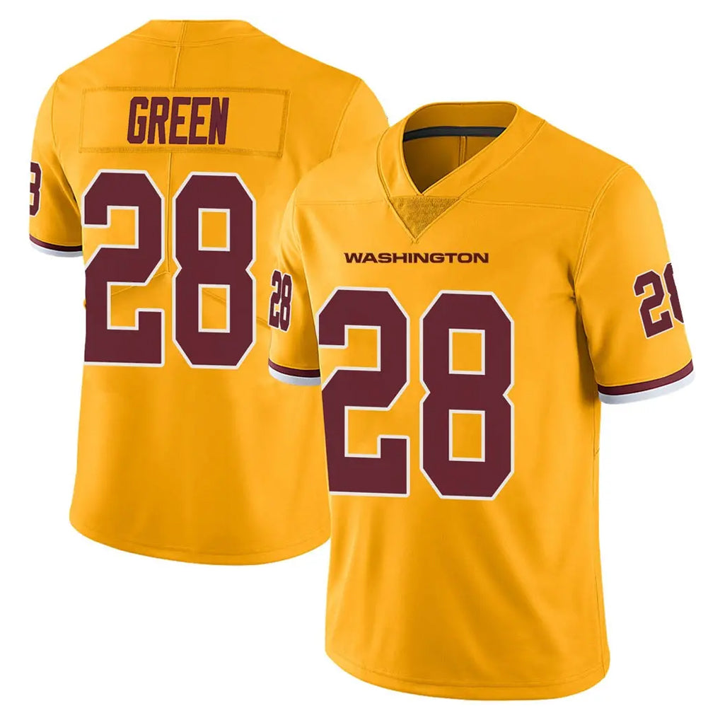 harde W.Commanders #28 Darrell Green Player  Gold Vapor Limited Stitched Jerseys