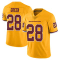 harde W.Commanders #28 Darrell Green Player  Gold Vapor Limited Stitched Jerseys