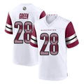 harde W.Commanders #28 Darrell Green Player White Home Game Stitched Jerseys