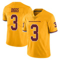 harde W.Commanders #3 Stefon Diggs Player Gold Limited Color Rush Home Game Stitched Jerseys