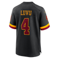 harde W.Commanders #4 Frankie Luvu Black Hail Raiser Alternate Game Stitched Jerseys