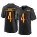 harde W.Commanders #4 Frankie Luvu Player Black Home Game Stitched Jerseys