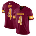harde W.Commanders #4 Frankie Luvu Player Burgundy Limited Vapor Home Game Stitched Jerseys