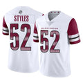 harde W.Commanders #52 Sonny Styles Player White Limited Vapor Home Game Stitched Jerseys
